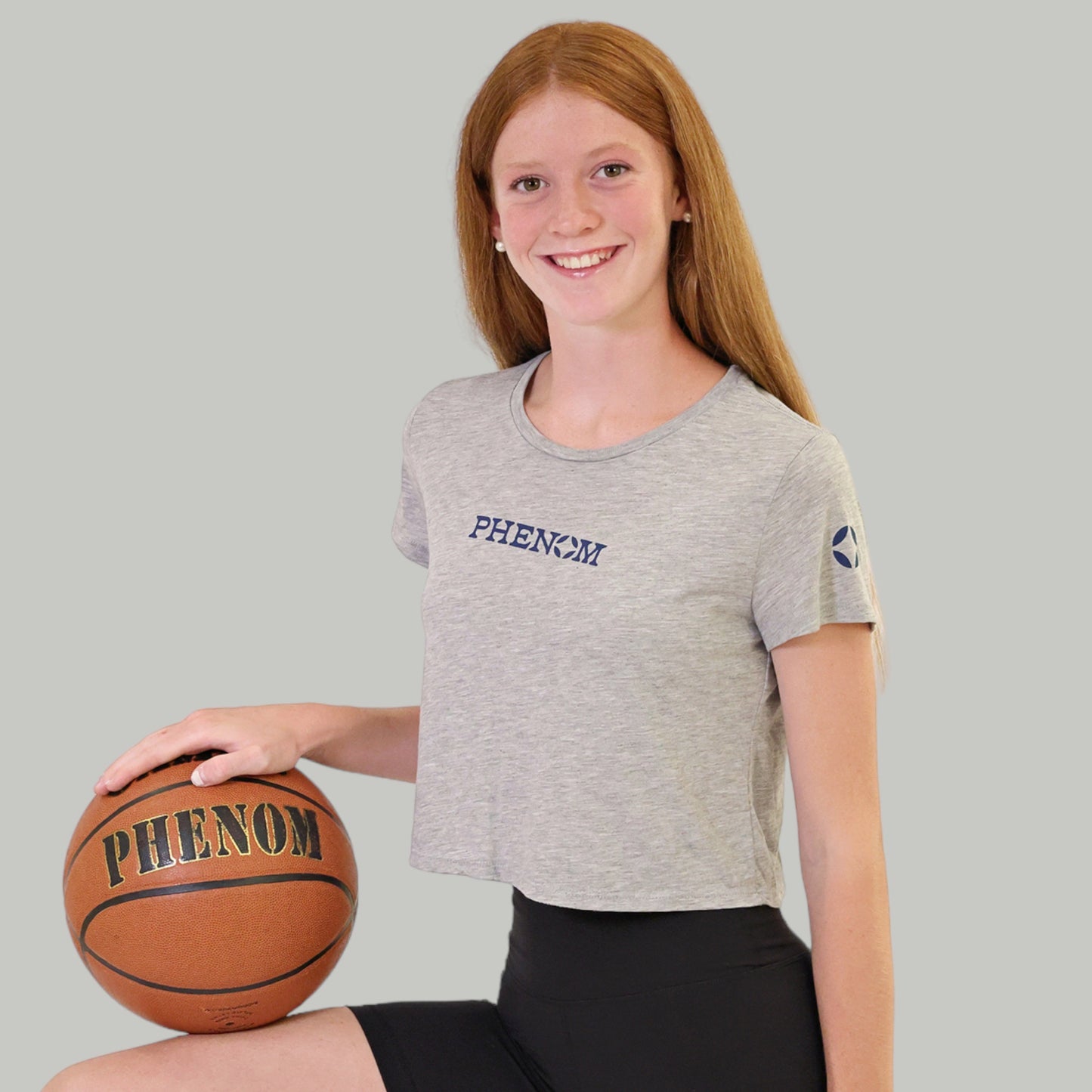 Women's Logo Flowy Crop Tee