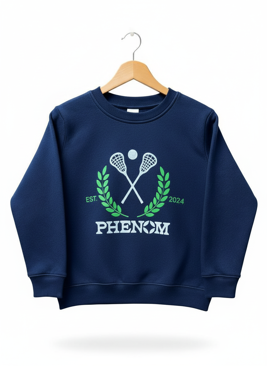 Women's LAX CREST Crewneck