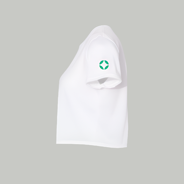 Women's Logo Flowy Crop Tee