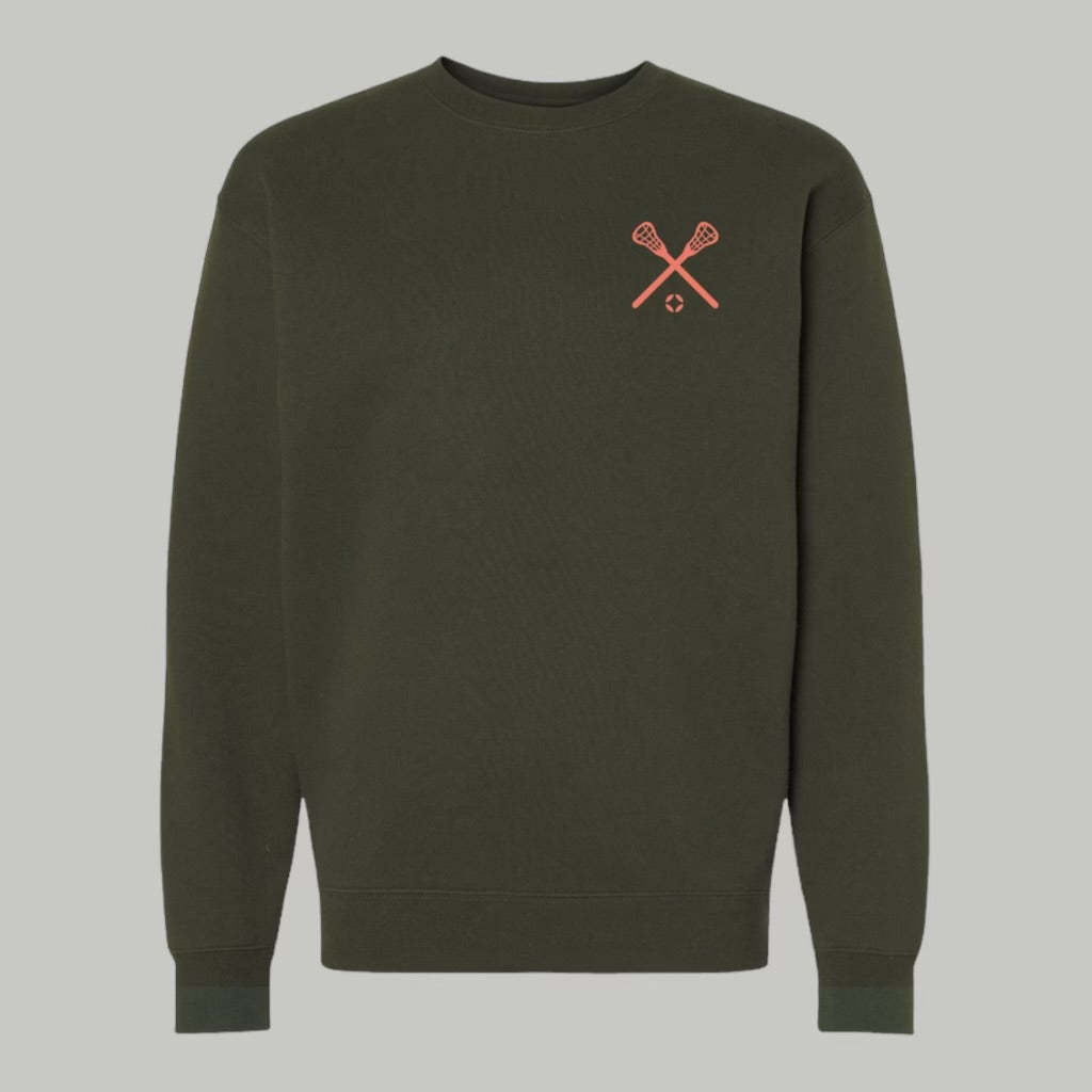 Women's LAX Heavyweight Crewneck Sweatshirt