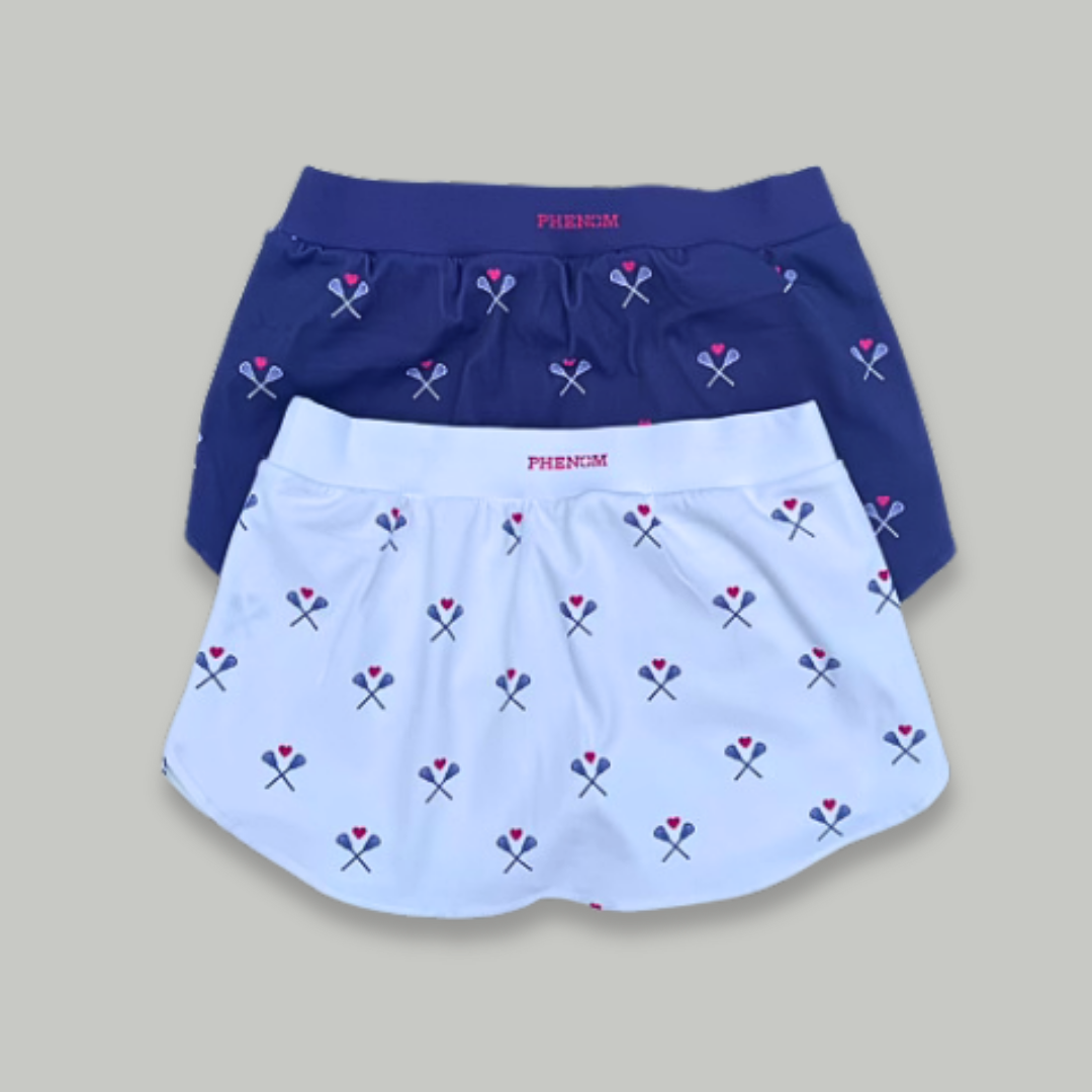 Youth HEART LAX Performance Skort