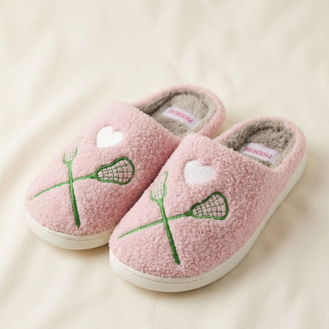 PHENOM Lacrosse Cloud Slippers- Pink