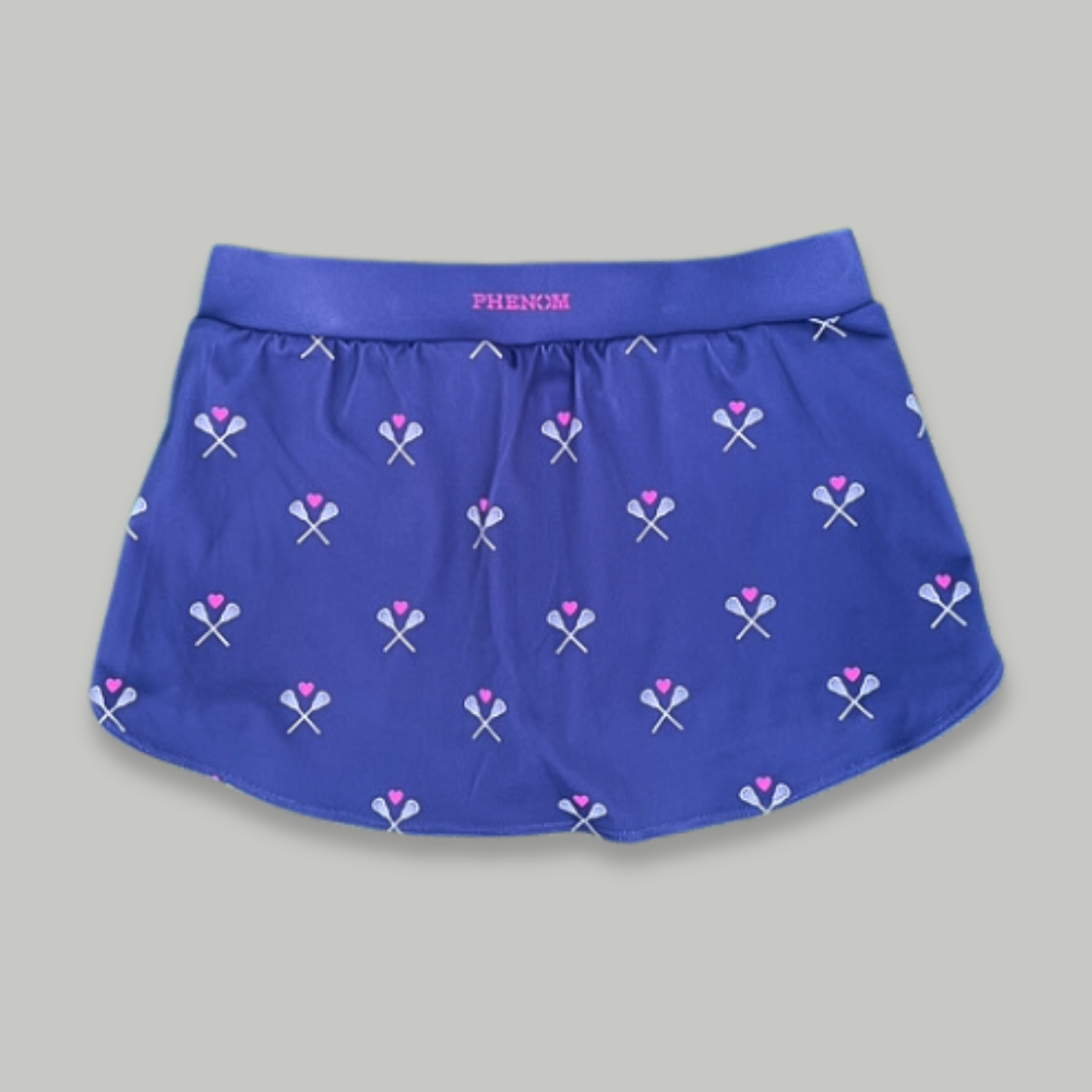 Youth HEART LAX Performance Skort