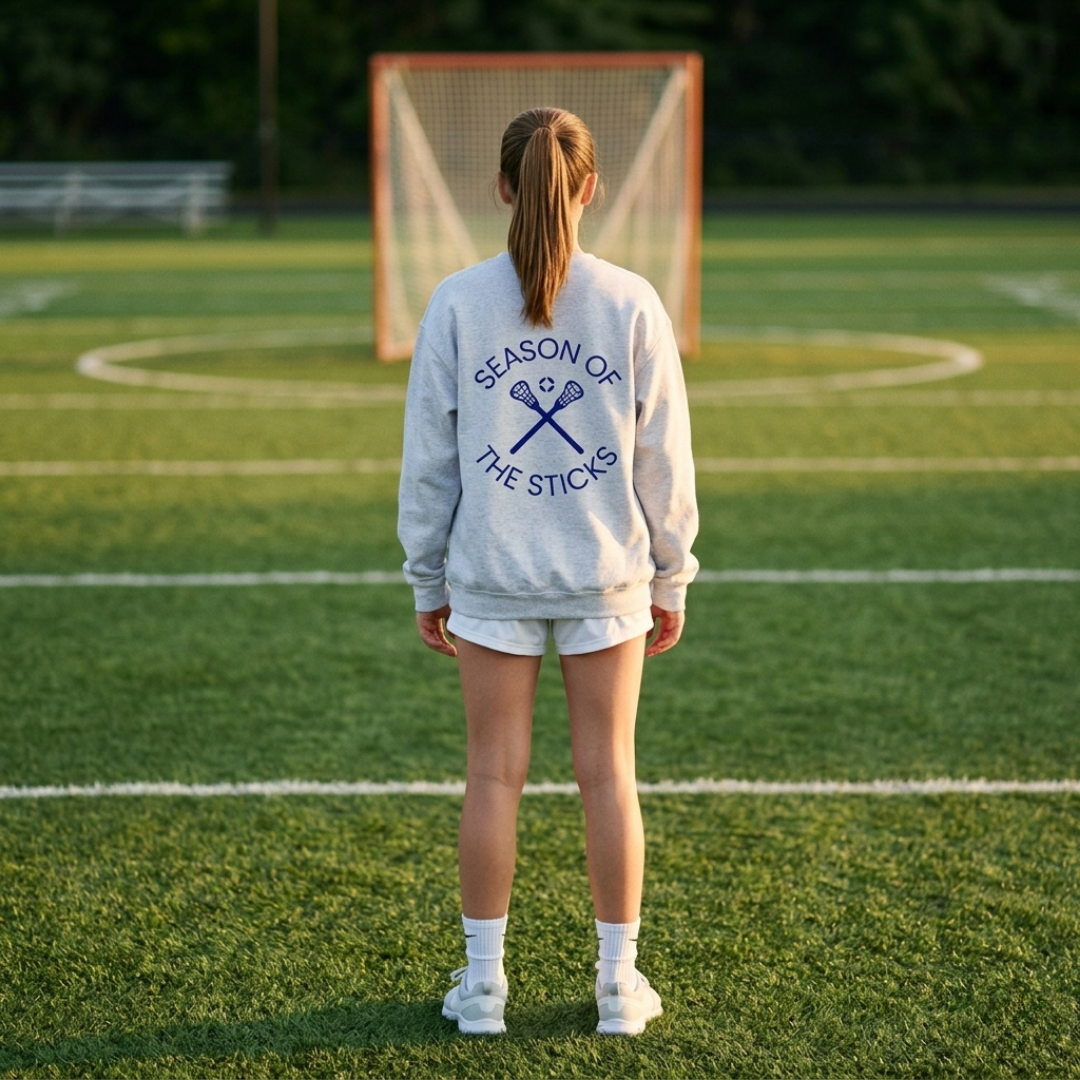 Season of the Sticks Lacrosse Crewneck Sweatshirt
