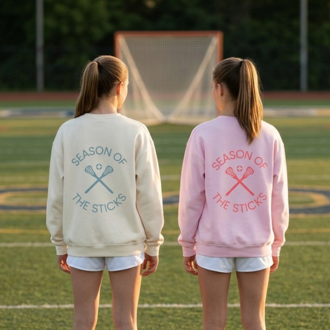 Season of the Sticks Lacrosse Crewneck Sweatshirt