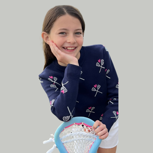 The (Junior) Varsity Collection- ALL HEART SWEATER