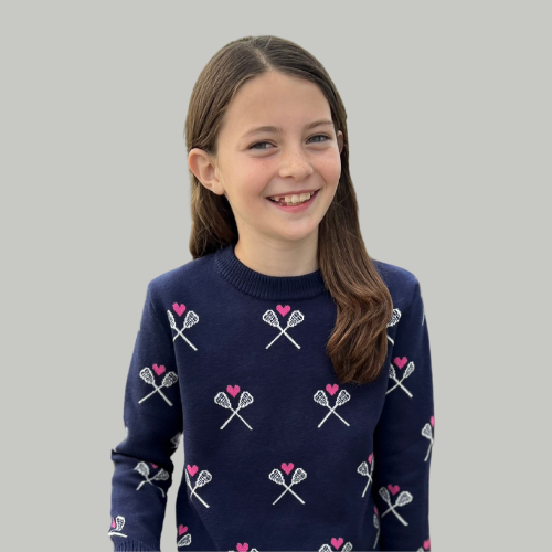 The (Junior) Varsity Collection- ALL HEART SWEATER