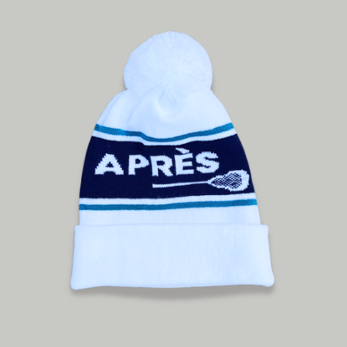 APRES LAX POM POM KNIT BEANIE