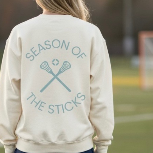 Season of the Sticks Lacrosse Crewneck Sweatshirt