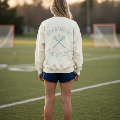 Season of the Sticks Lacrosse Crewneck Sweatshirt