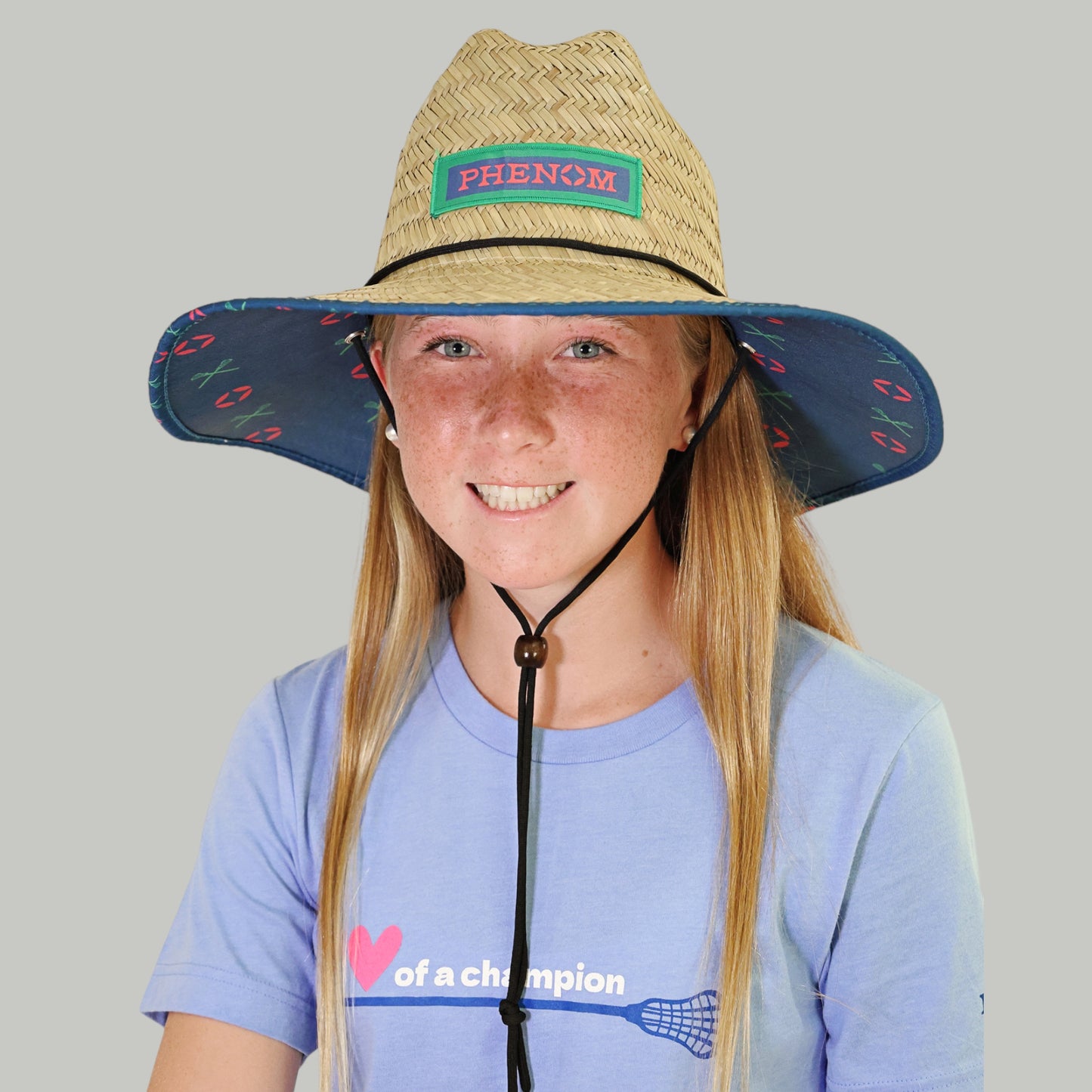 Lacrosse Classic Straw Sun Hat