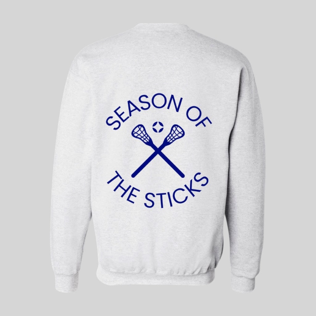 Season of the Sticks Lacrosse Crewneck Sweatshirt