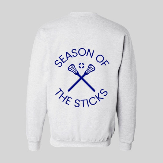 Season of the Sticks Lacrosse Crewneck Sweatshirt
