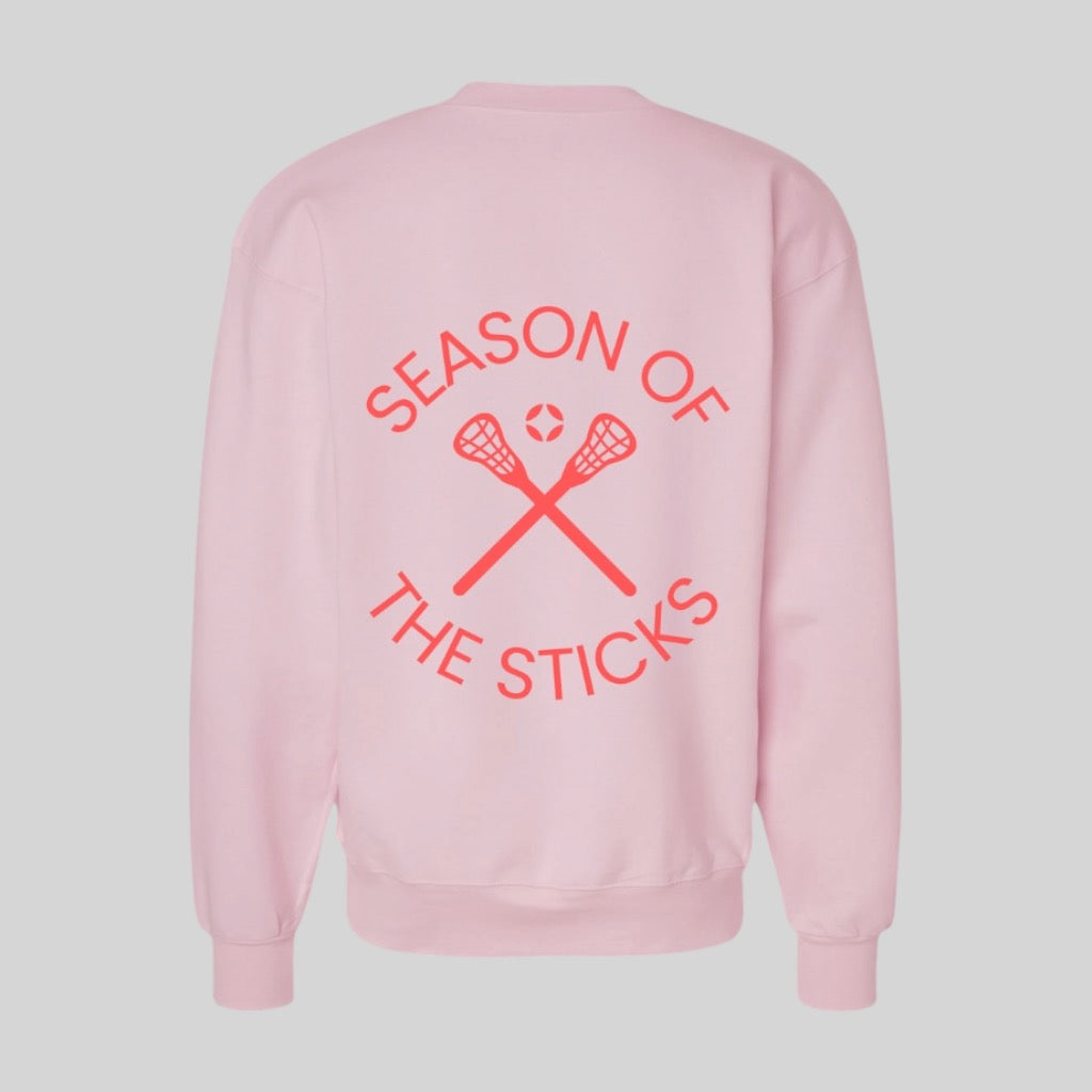 Season of the Sticks Lacrosse Crewneck Sweatshirt