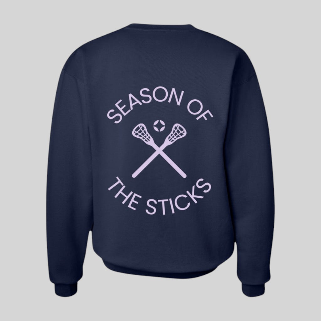 Season of the Sticks Lacrosse Crewneck Sweatshirt