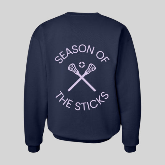 Season of the Sticks Lacrosse Crewneck Sweatshirt