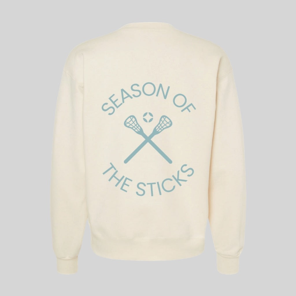 Season of the Sticks Lacrosse Crewneck Sweatshirt