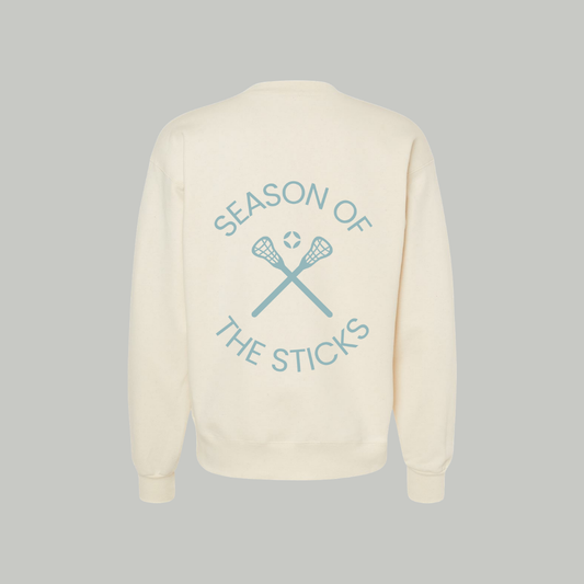 Season of the Sticks Lacrosse Crewneck Sweatshirt