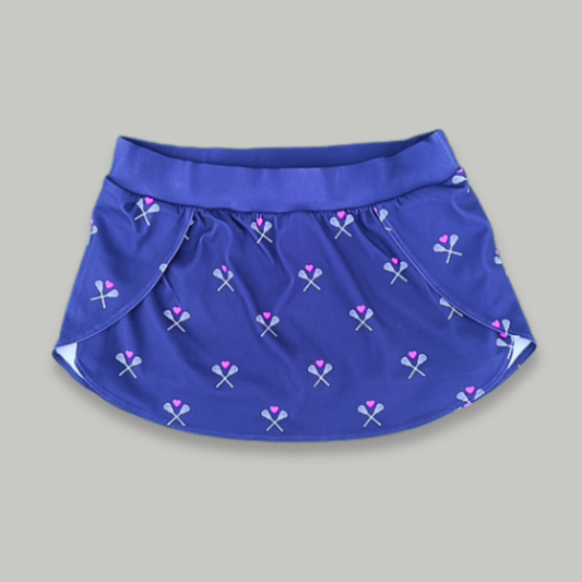 Youth HEART LAX Performance Skort