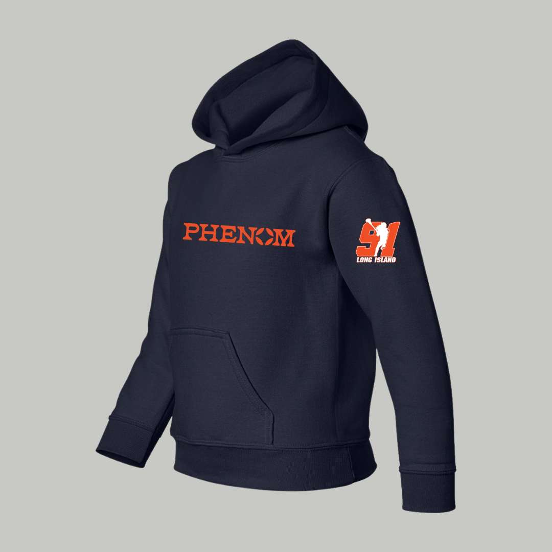 PHENOM x 91 LONG ISLAND COLLAB LAX GRL HOODIE