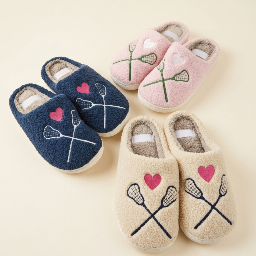 PHENOM Lacrosse Cloud Slippers- Beige