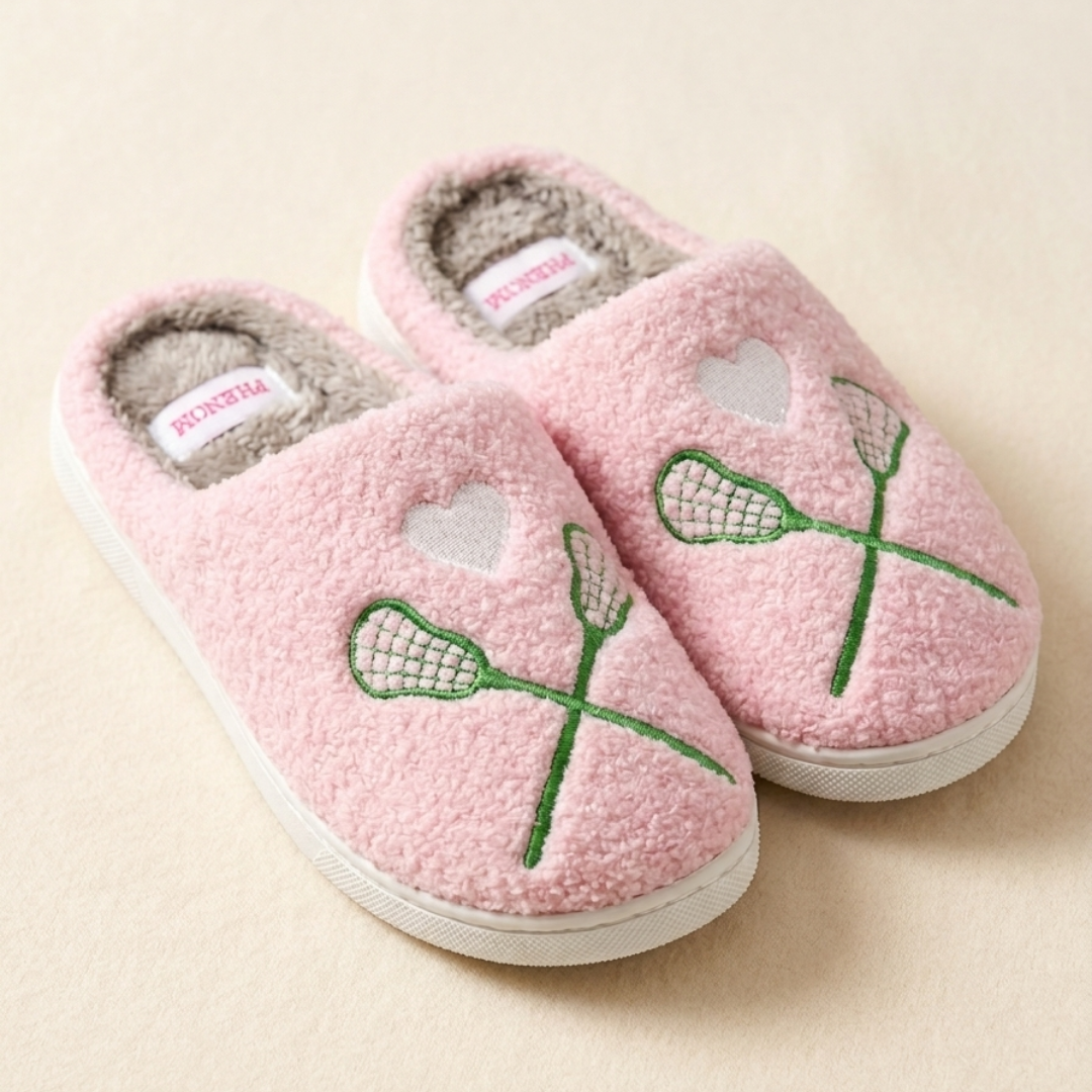PHENOM Lacrosse Cloud Slippers- Pink