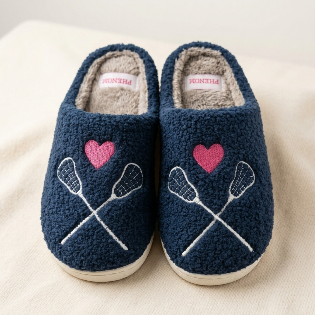 PHENOM Lacrosse Cloud Slippers- Navy