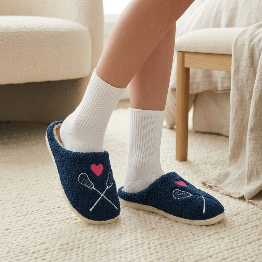 PHENOM Lacrosse Cloud Slippers- Navy