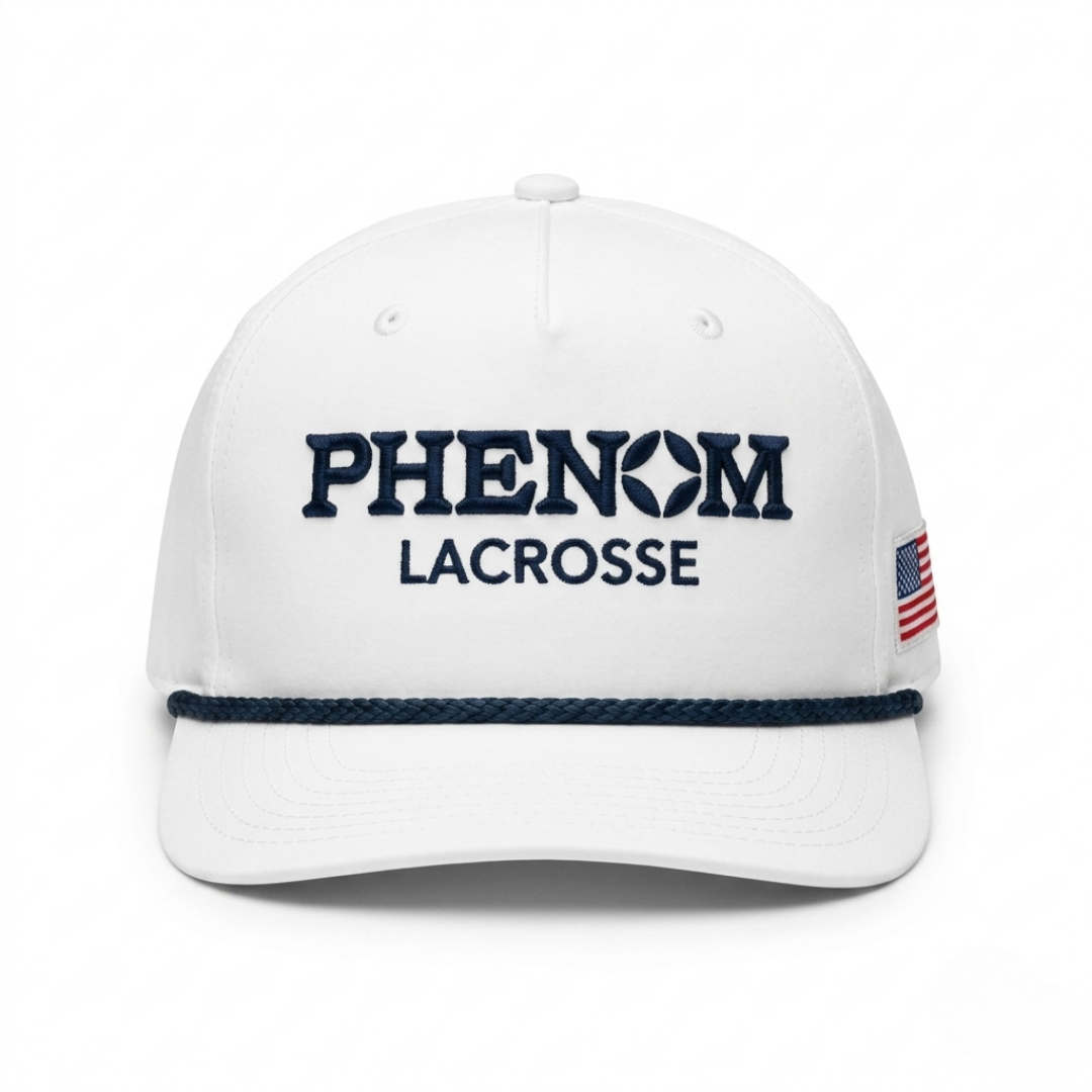 PHENOM Heritage Rope Hat -WHITE