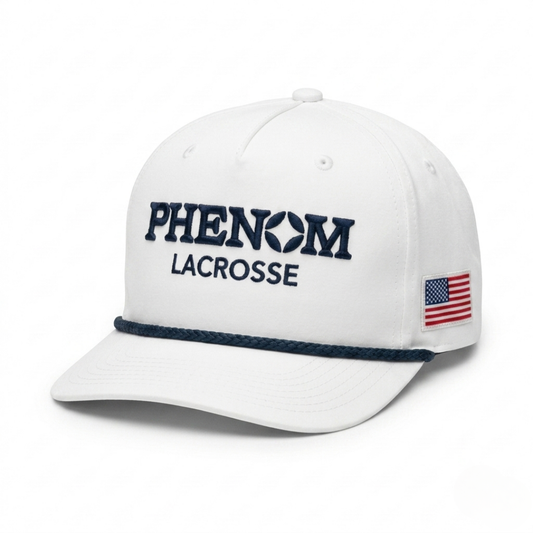 PHENOM Heritage Rope Hat -WHITE