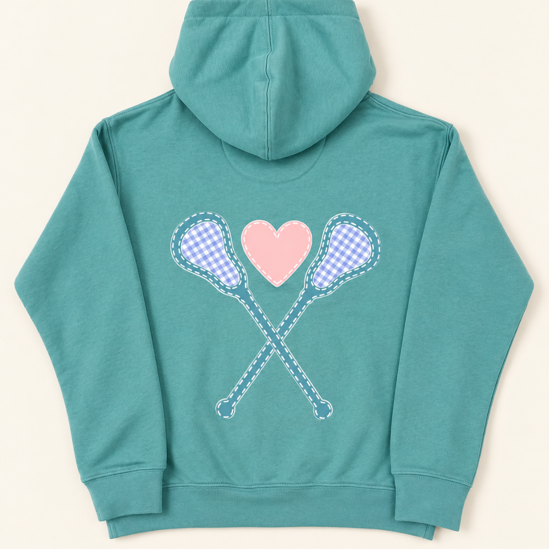 Heartstrings Hoodie -TEAL