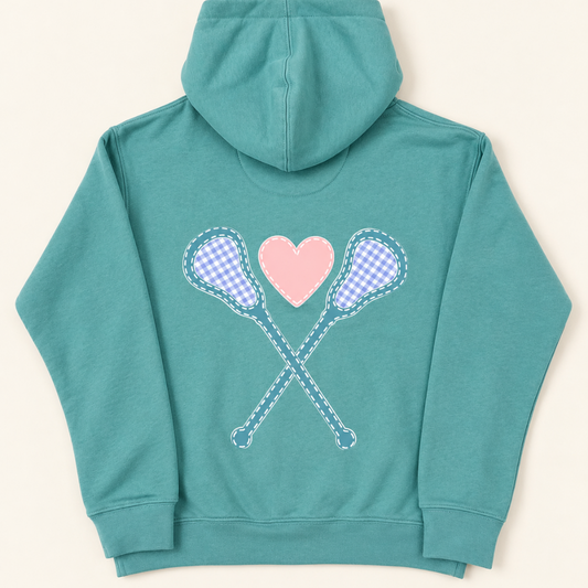 Heartstrings Hoodie -TEAL