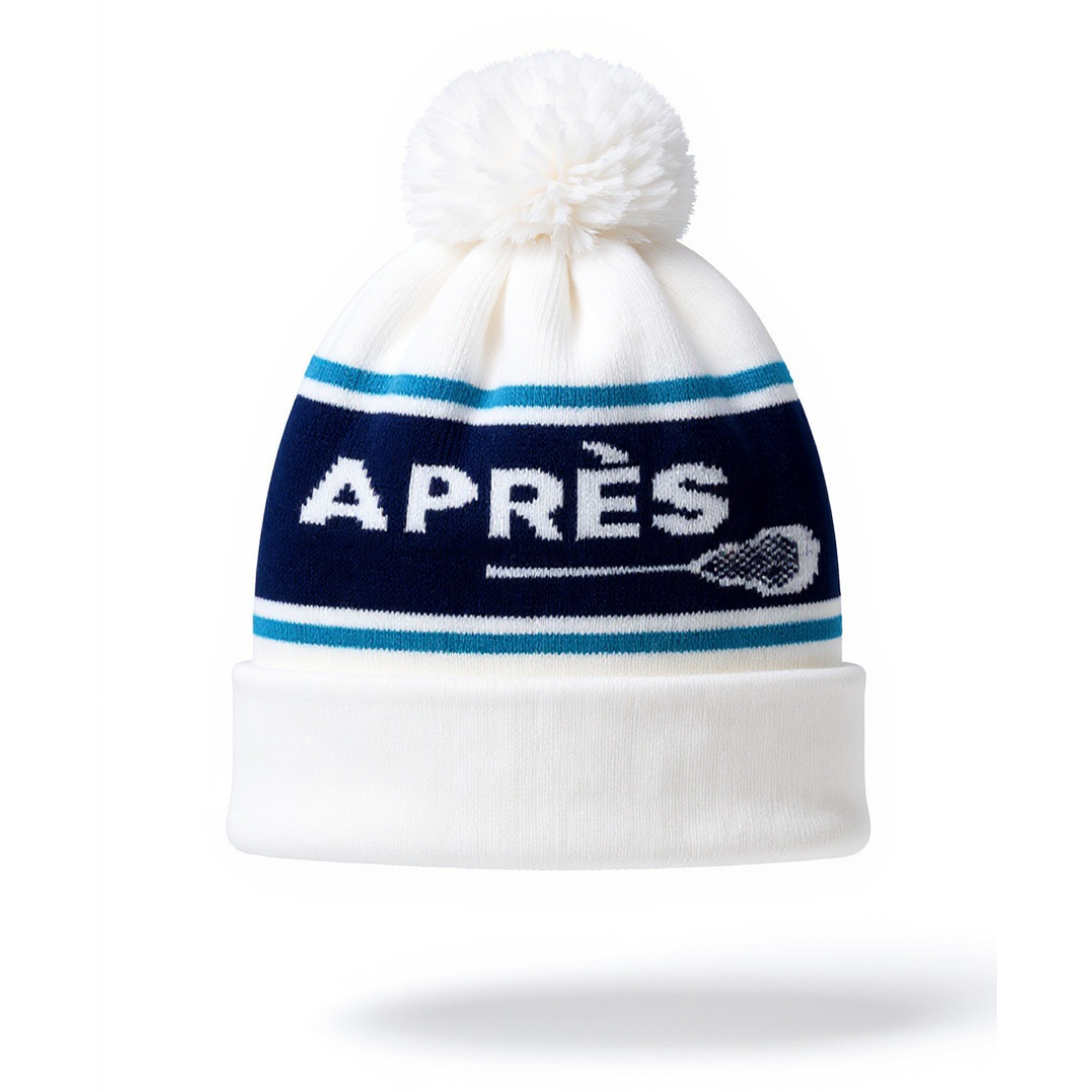 APRES LAX POM POM KNIT BEANIE