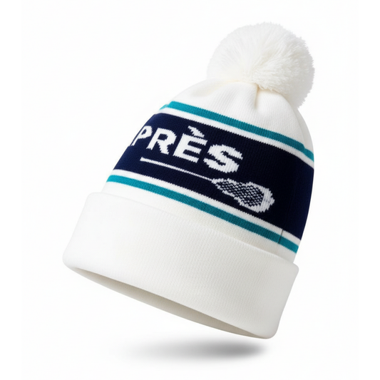 APRES LAX POM POM KNIT BEANIE