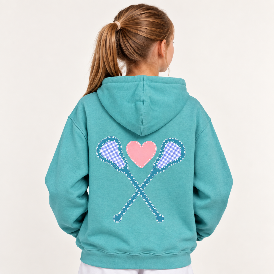 Heartstrings Hoodie -TEAL