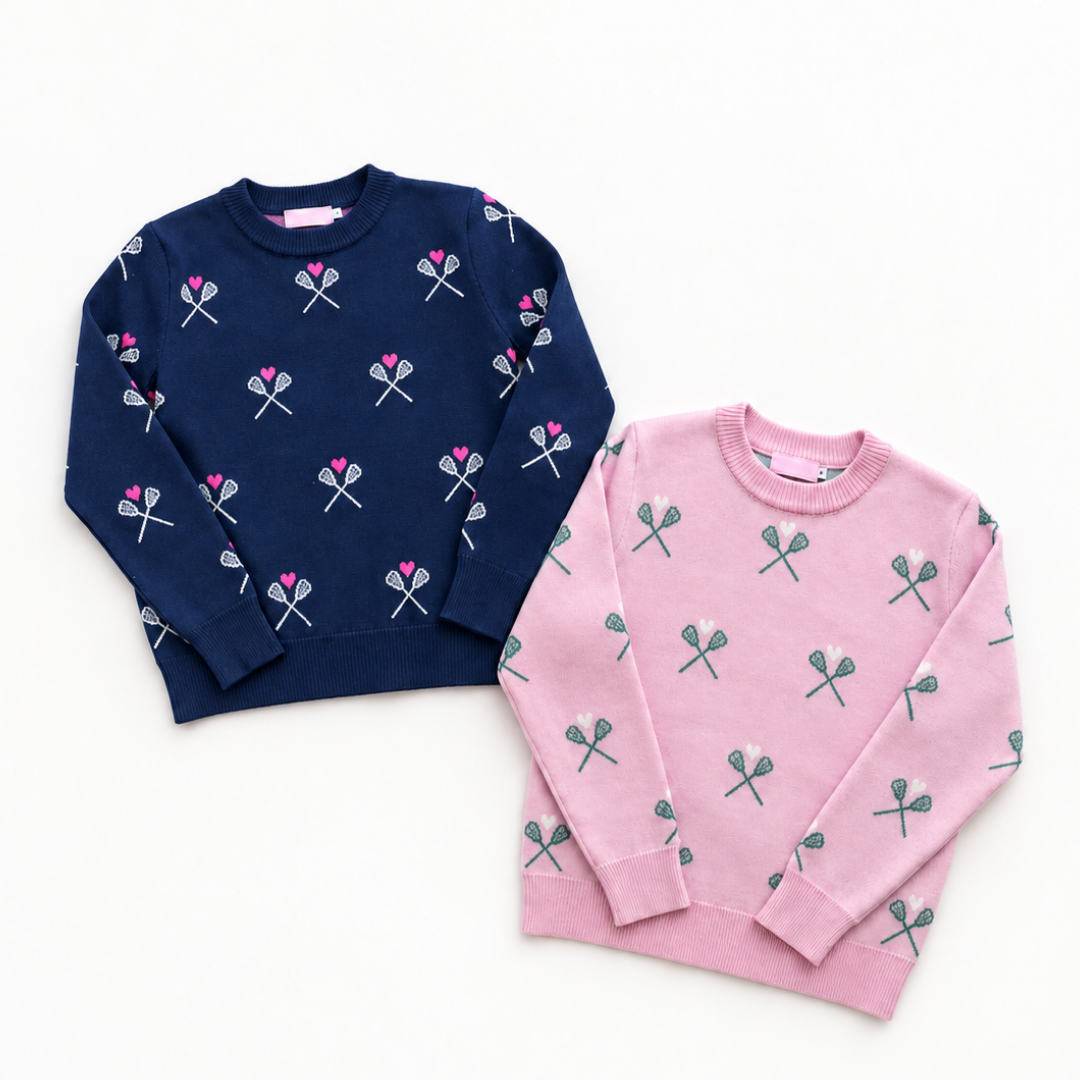 The (Junior) Varsity Collection- ALL HEART SWEATER