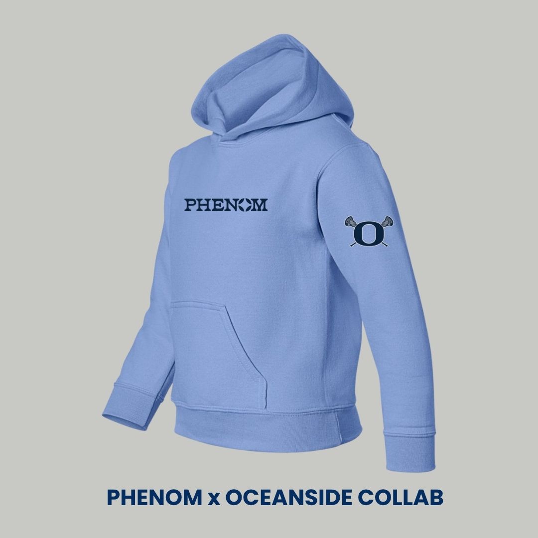 PHENOM x OCEANSIDE GIRLS LACROSSE COLLAB PUFF-PRINT HOODIE
