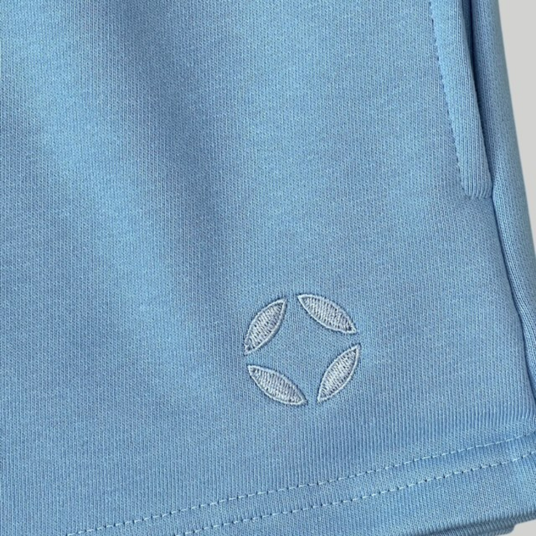 The Logo Short ~Powder Blue