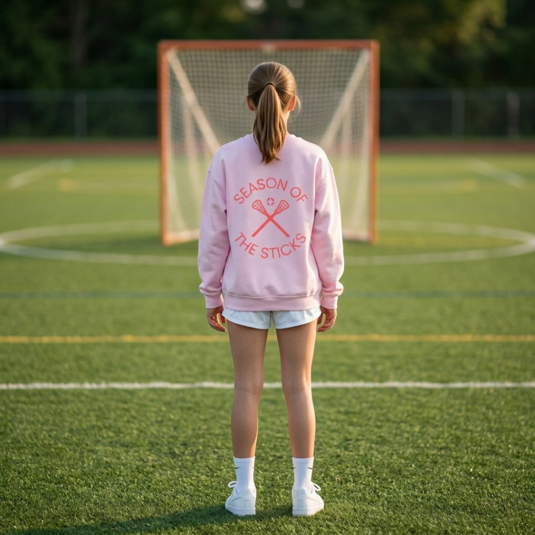 Season of the Sticks Lacrosse Crewneck Sweatshirt