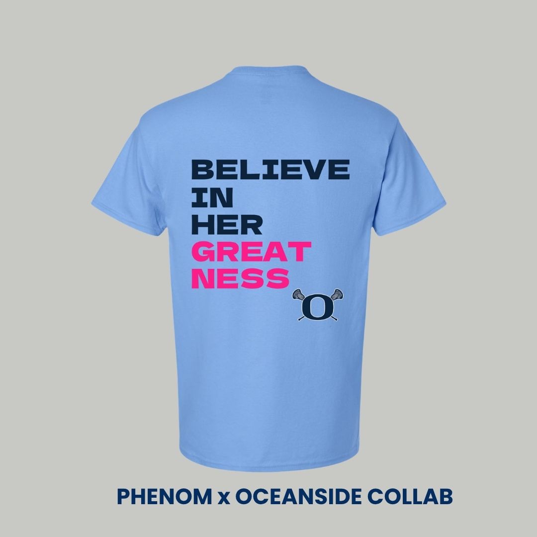 PHENOM x OCEANSIDE GIRLS LACROSSE COLLAB T SHIRT
