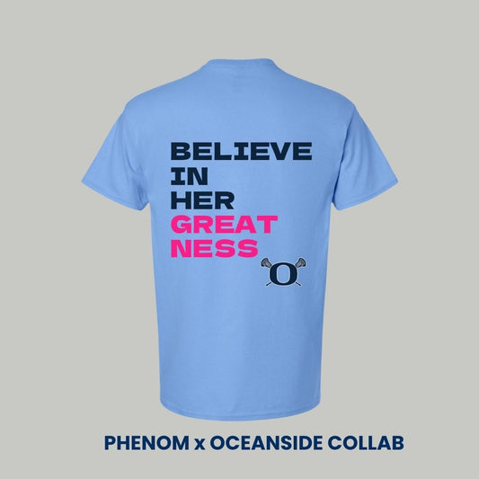 PHENOM x OCEANSIDE GIRLS LACROSSE COLLAB T SHIRT