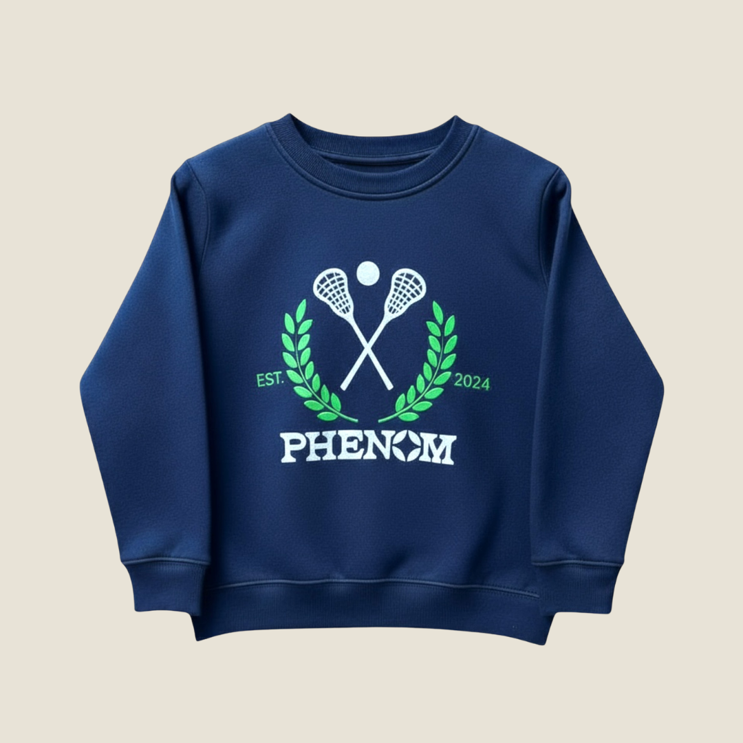 Youth LAX CREST Crewneck