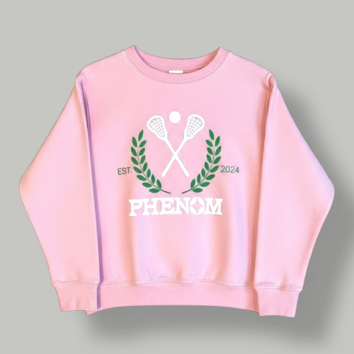 Youth LAX CREST Crewneck