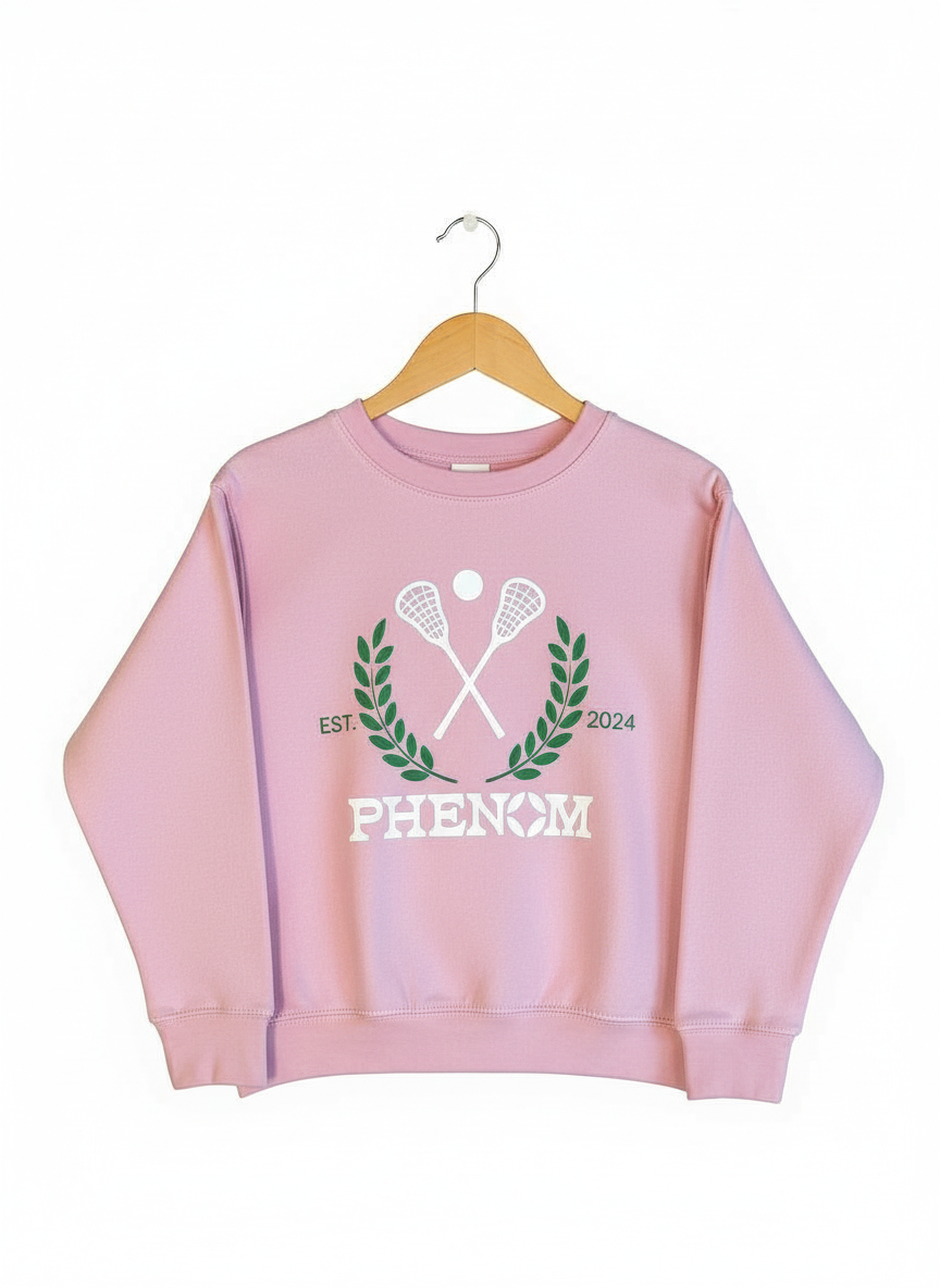 Youth LAX CREST Crewneck